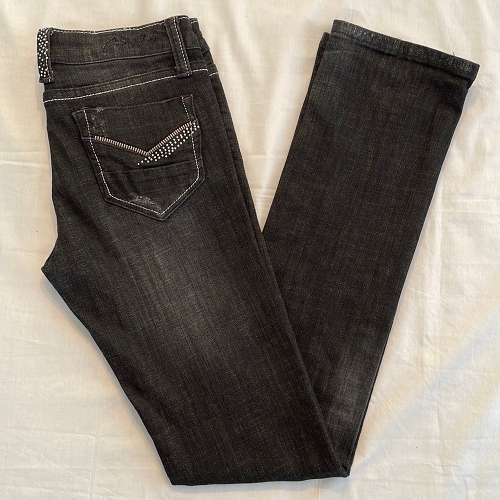 C'est Toi Jeans in Black